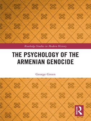 cover image of The Psychology of the Armenian Genocide
